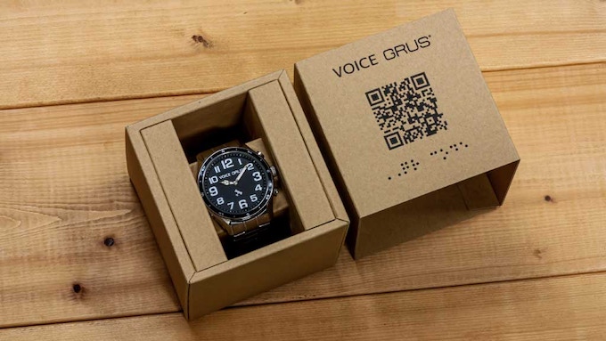 Package with sleeve removed