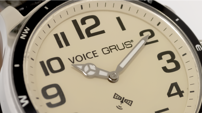 Close-up picture of the dial