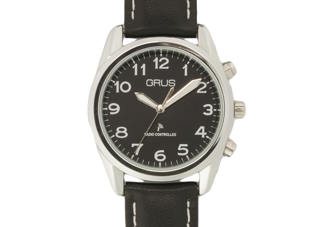 腕時計、アクセサリー メンズ腕時計 音声で時刻を知らせるボイス電波腕時計｜GRUS(グルス)公式サイト 