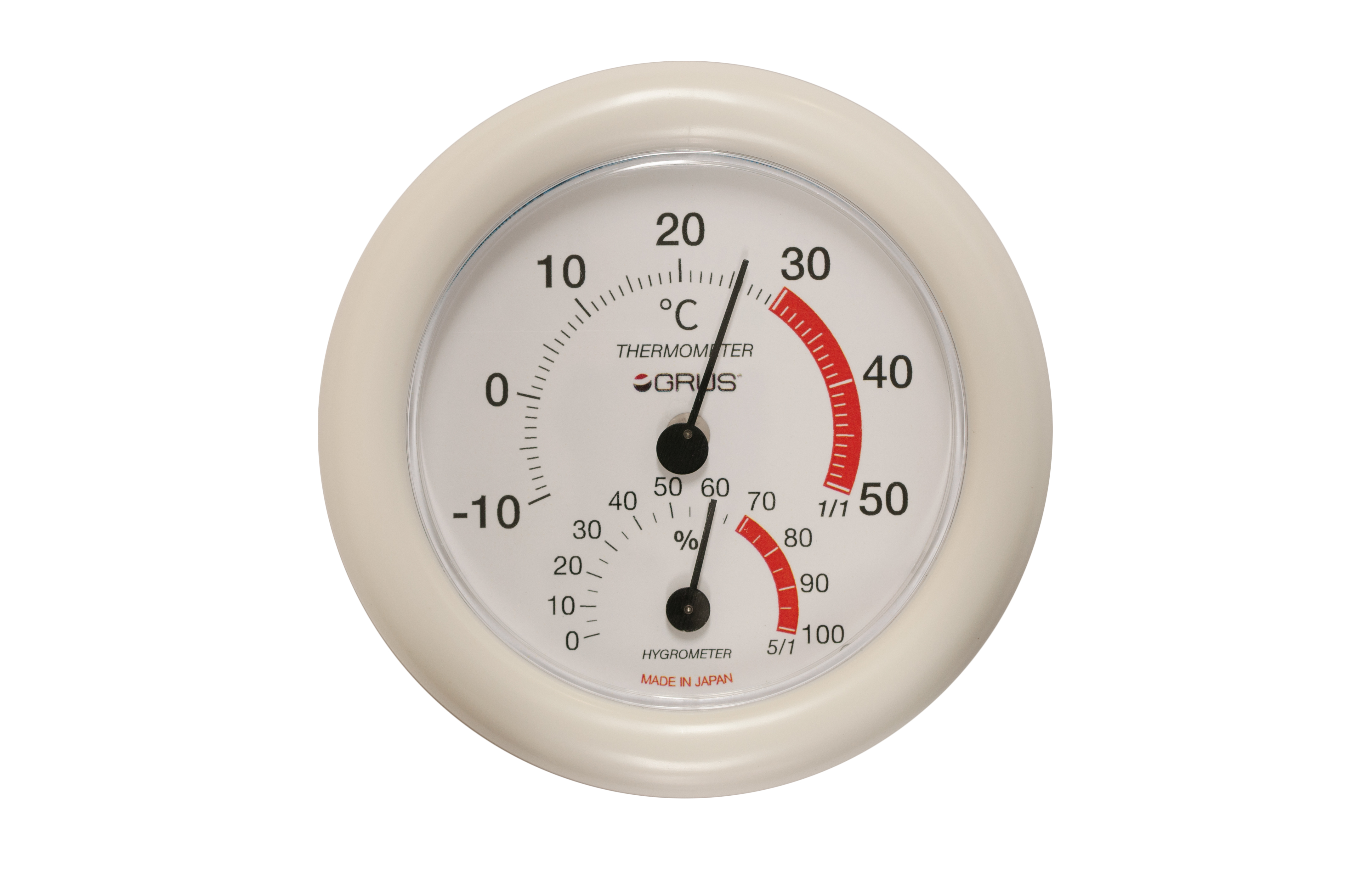 最低価格の カナエミナ温湿度計 温度計 湿度計 アナログ 掛け置き 薄型 スリム コンパクト シンプル グリーン